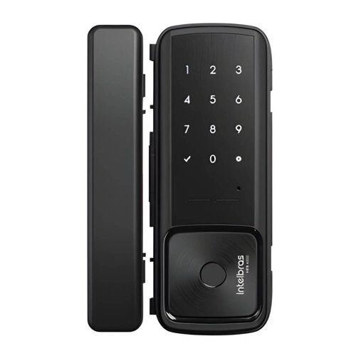 Fechadura Digital Sobrepor Izy Smart Porta de Vidro MFR 4000